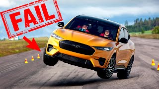 7 Cars that FAIL the Moose Test [upl. by Eiramnna]