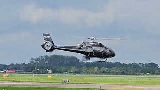 ▶️NICE Black AIRBUS Helicopters H130 [upl. by Lahpos]