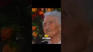 Oldest Verified Person in the World jeannecalment oldestpersonintheworld scary emotional france [upl. by Courtney]