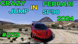 Ferrari SF90 Stradale 2024 in GTA V Car Mod 253 [upl. by Nodnart855]