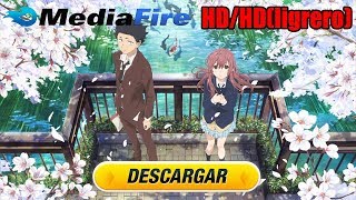 DESCARGAR Koe No KatachiUna Voz Silenciosa en HD y HD Ligero [upl. by Ajssatsan]