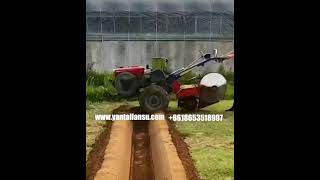 Agricultural potato ploughing ridge making machines farm land ridging machine [upl. by Kruse]