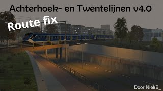 Achterhoek en Twentelijnen V40 Route Fix [upl. by Duvall]