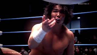 Kento Miyahara vs Jake Lee AJPW New Year Wars Highlights [upl. by Canon]