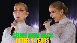 Céline Dion PERFORMS During Opening Ceremony 2024 Olympics  Céline Dion Speaks Out On Instagram [upl. by Harts744]