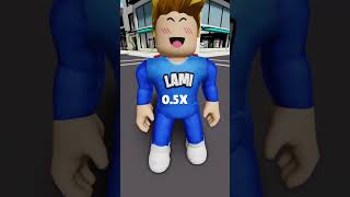 3x 2x 1x 05x 💀roblox shorts [upl. by Varin]