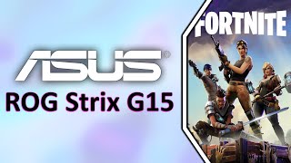 Fortnite  ASUS ROG Strix G15 2020 benchmark gameplay  GTX 1660 Ti  i710750H [upl. by Irahc74]