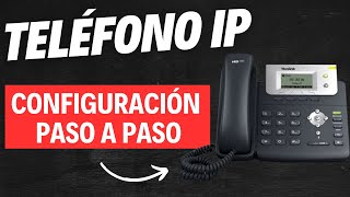 🔴 Cómo Configurar y Utilizar un TELÉFONO IP Yealink SIP T21  GUÍA COMPLETA Y SUS BENEFICIOS [upl. by Dido151]