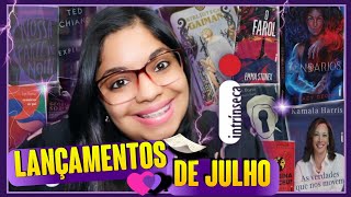 📚 RESUMO DOS LANÇAMENTOS DE JULHO2021  INTRÍNSECA  LANÇAMENTOS EDITORIAIS  Tata Literária 💜 [upl. by Ahsotal]