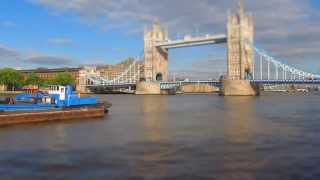 Tower Bridge Open amp Close Timelapse HD [upl. by Cummings]