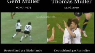 Thomas Müller vs Gerd Müller [upl. by Llenyar]