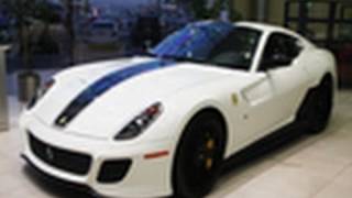 White Ferrari 599 GTO [upl. by Maxantia]