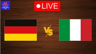 Live Germany vs Italy  FIVB Volleyball Womens Nations League 2024  Live Play By Play Scoreboard [upl. by Garvin]