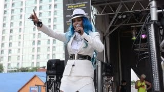 Blu Cantrell Performs quotOops Hit Em Up Stylequot at Chicago PrideFest 2013 [upl. by Lucania]