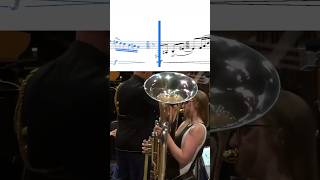 The cleanest tuba solo  Carol Jantsch perfoms “Amaia” concerto [upl. by Iosep]