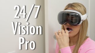 Wearing Vision Pro 247 [upl. by Wagoner]