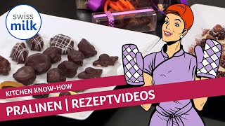 Metas Classics Wie kann man Pralinen selber machen  Rezeptvideo  Swissmilk 2015 [upl. by Power]