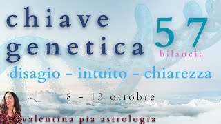 chiave genetica 57  Bilancia  8  13 ottobre [upl. by Eliza]