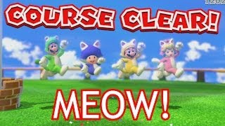 Super Mario 3D World  Meow [upl. by Kyriako]