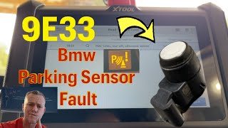 9E33 Bmw Parking Sensor Fault PDC Lines Ultrasonic Sensor How to Repair E82 Broken Wire xtool d7s [upl. by Rozina]