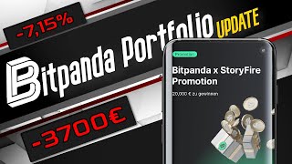 Bitpanda Portfolio Update  StoryFire Gewinnspiel und Spotlight Airdrops [upl. by Gnil85]