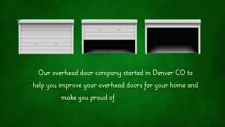 Overhead Door Repair Denver [upl. by Notserp]