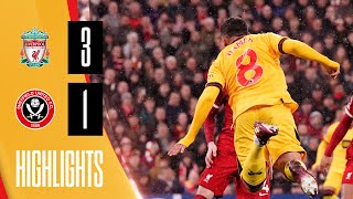 Liverpool 31 Sheffield United  Premier League highlights [upl. by Marcia327]