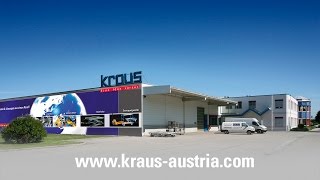 KRAUS Austria 2016 kurz  Tragrolle  Hubtische  Fördertechnik  Motorrolle  Räder Rollen [upl. by Feliks]