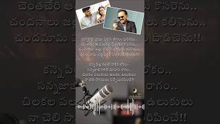 Materani chinnadani Telugu song lyrics materanichinnadani spbalasubrahmanyam radhika [upl. by Ulick354]