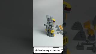 Lego MOC Mech  Robot Building Tutorial lego moc [upl. by Ammej]