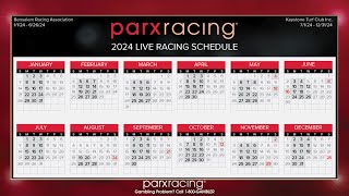 2024 Parx Racing Live Calendar [upl. by Avat916]