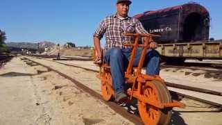 Sheffield Railroad Velocipede railbike [upl. by Cogn592]