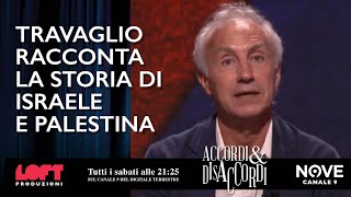 Travaglio racconta la storia di Israele e Palestina [upl. by Adnaloj]