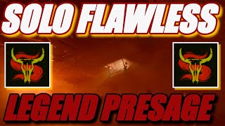 EASILY Solo Flawless LEGEND Presage Exotic Mission Playlist WK1  Season Of The Witch Destiny 2 [upl. by Kettie455]