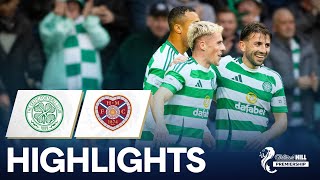 Celtic 20 Hearts  The Bhoys Preserve Top Spot  William Hill Premiership [upl. by Ram967]