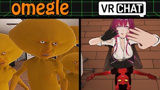 Omegle Trolling in VRChat ft Ryvox [upl. by Pulsifer440]