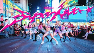 KPOP IN PUBLIC NYC  TIMES SQUARE aespa 에스파 Supernova Dance Cover by OFFBRND [upl. by Ries]