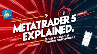 Metatrader 5 Explained  StepByStep Tutorial For Beginners [upl. by Albur]