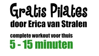 Pilates oefeningen  COMPLETE WORKOUT deel 1 [upl. by Agata481]