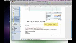 Dynamic Invoicing Template for Apple Numbers [upl. by Irroc]