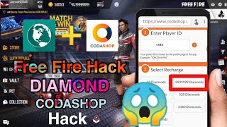 Codashop Diamond Hack 2022 freefire [upl. by Coffin315]