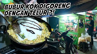 TELORNYA DI GORENG DENGAN BUBUR AWALNYA GA PERCAYA BISA MAKAN INI [upl. by Eimyaj]