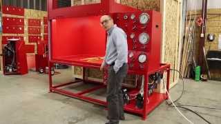 Test Bench for High Pressure Hose [upl. by Tiossem478]