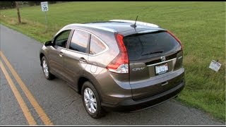 2012 Honda CRV EXL Review  MPGomatic [upl. by Yrallih]