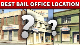 GTA 5 Best Bail Office To Buy  GTA ONLINE BEST BAIL OFFICE LOCATION TO OWN Relocation Guide [upl. by La Verne925]