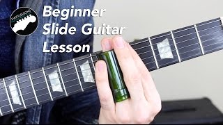 Super Beginner Slide Guitar Lesson [upl. by Atterrol762]