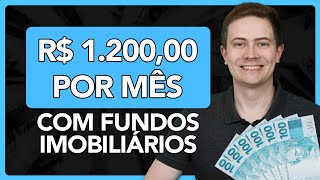 Receba 1 SALÁRIO MÍNIMO por mês investindo em FUNDOS IMOBILIÁRIOS 💰 [upl. by Ahsiret]