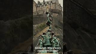 Edinburgh Where every corner tells a story travel edinburgh scotland traveldestinations best [upl. by Anelet]