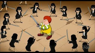 Family Guy  Peter McDonald Vs Tricia Takanava 88s Kill Bill [upl. by Davies443]