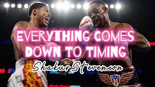 Shakur Stevenson vs Jamel Herring Fight Breakdown  Everything Comes Down To Timing [upl. by Aihcsrop404]